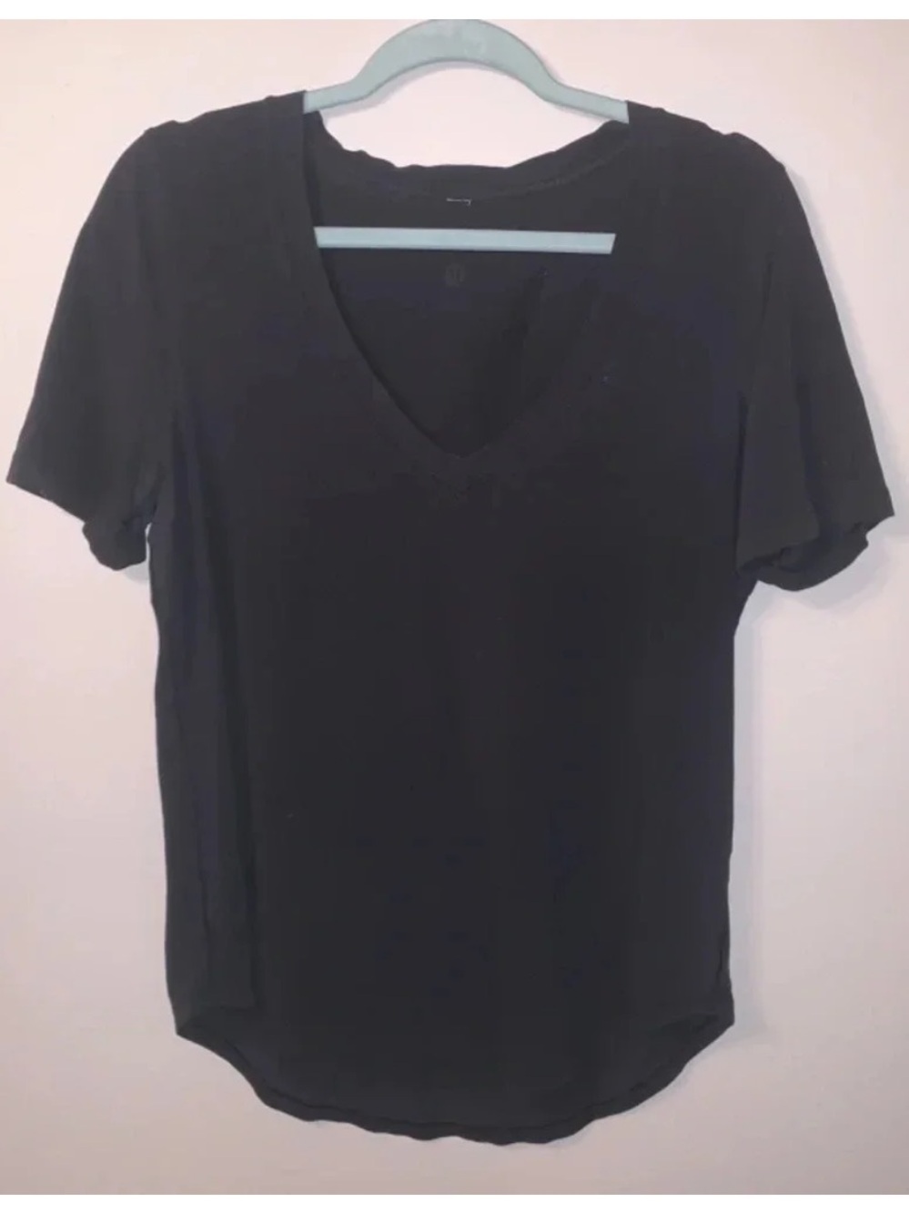 Lululemon Black V-Neck T-Shirt